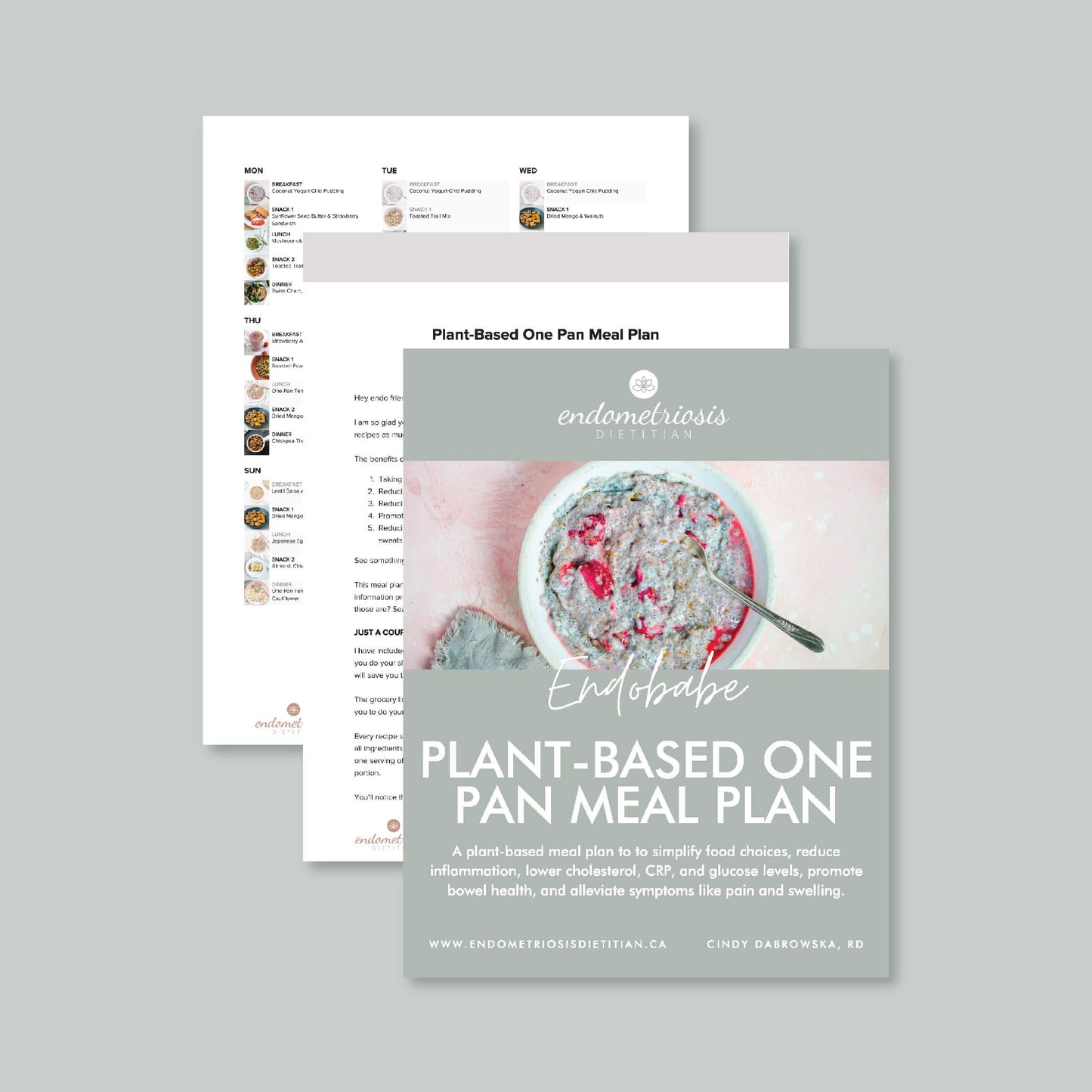 Endobabe One Pan (Plant-Based) Meal Plan