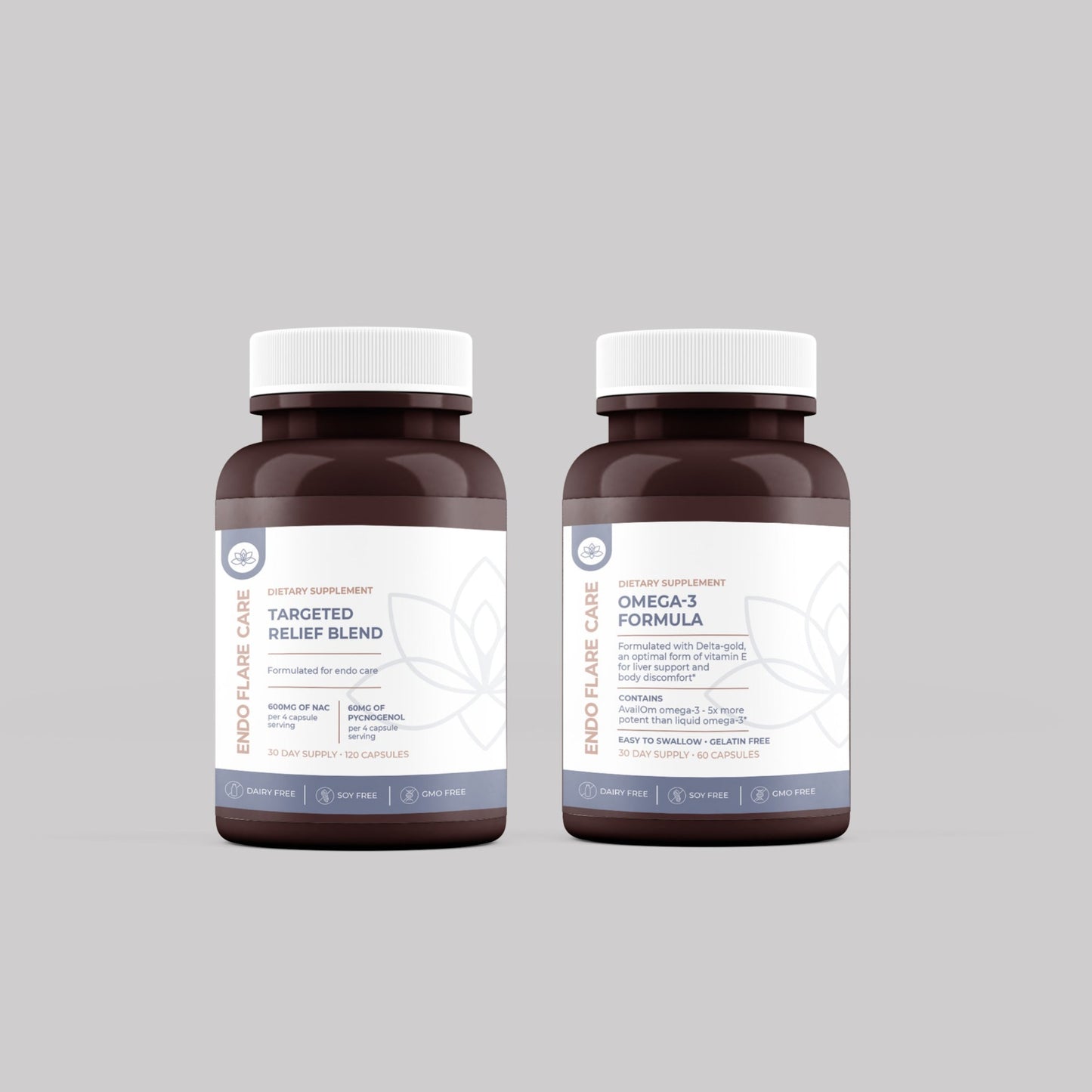 Relief Bundle (Targeted Relief Blend + Omega-3 Formula)