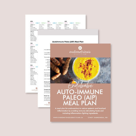 Endobabe AIP Meal Plan