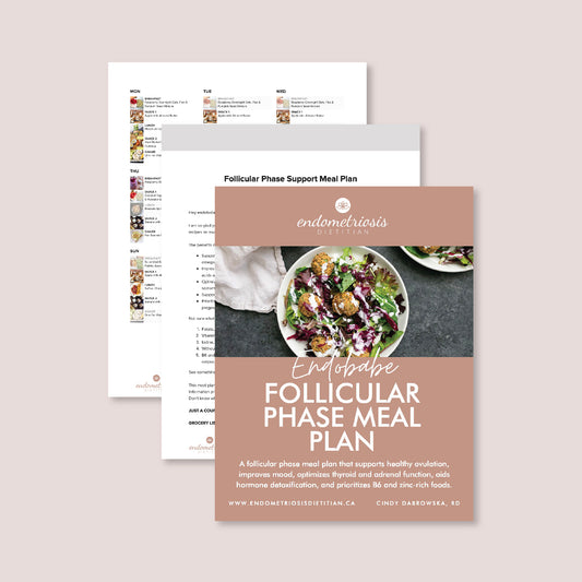 Endobabe Follicular Phase Meal Plan