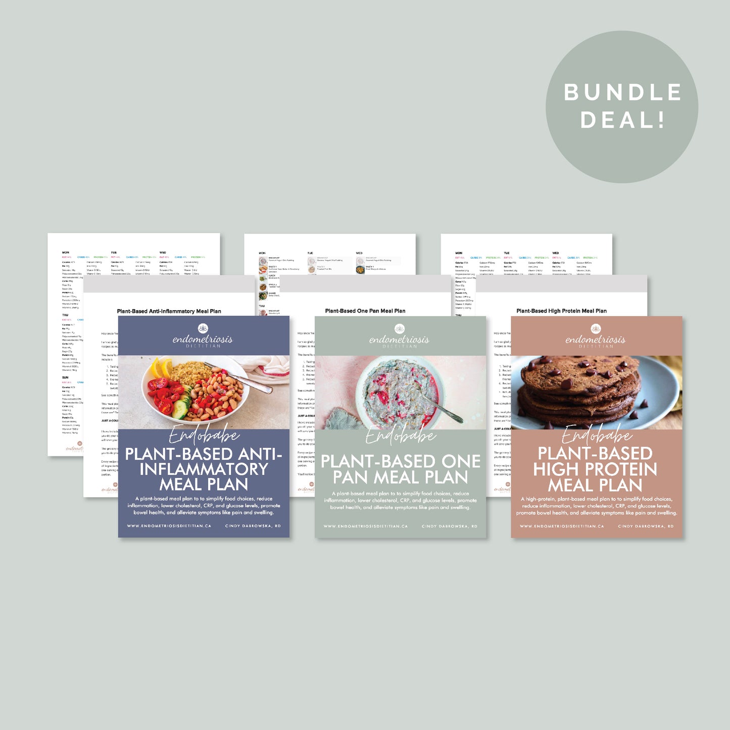 Endobabe (Plant-Based) Meal Plan Bundle